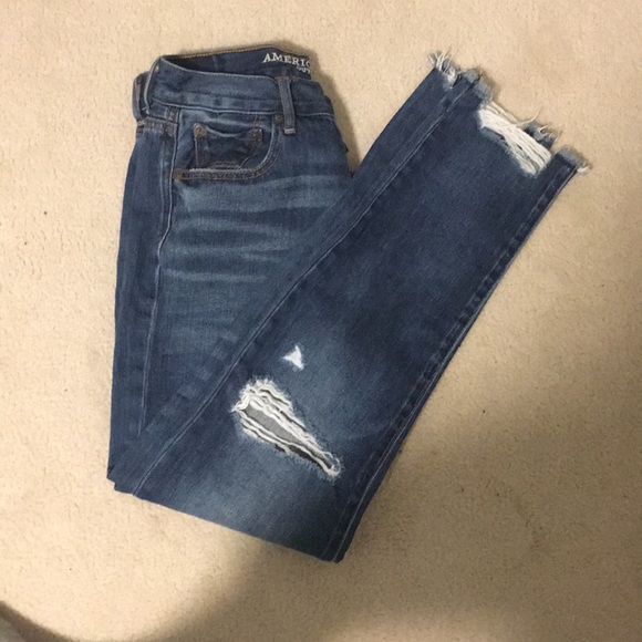 American eagle jeans hi-rise girlfriend - Picture 3 of 3
